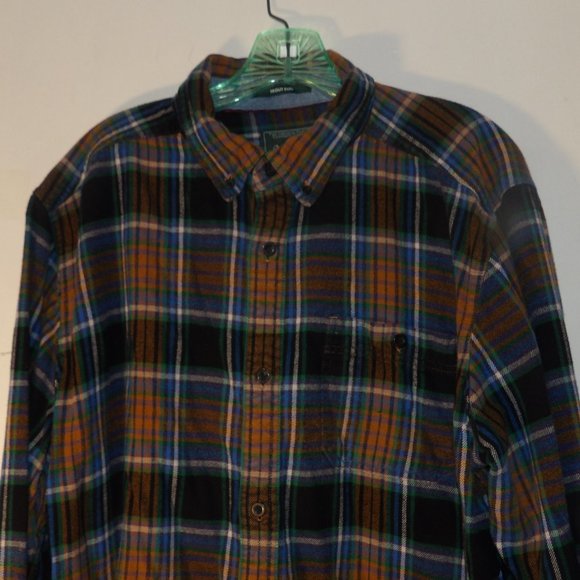Woolrich " Trout Run " Flannel Button Down Shirt Sz XL - Picture 1 of 6
